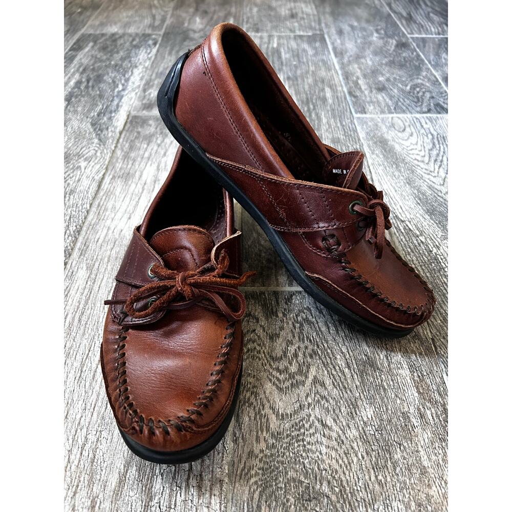 Mens G H Bass & Co Outdoor Loafer, Brown, Size 8